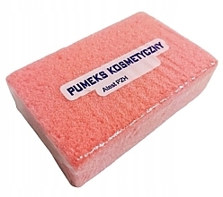 Fragrances, Perfumes, Cosmetics Cosmetic Colored Pumice 8 x 5 cm, pink - Milmor Callus Remover Pumice