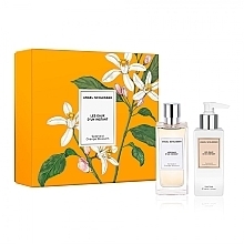 Fragrances, Perfumes, Cosmetics Angel Schlesser Les Eaux d'un Instant Splendid Orange Blossom - Set (edt/100ml + h/soap/100ml)