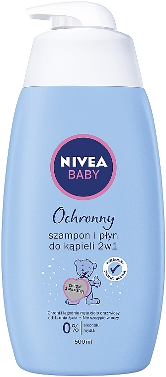 Shampoo-Bath Foam - NIVEA Baby Soft Shampoo&Bath 2in1 — photo N1