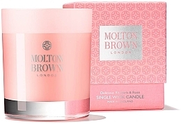 Fragrances, Perfumes, Cosmetics Molton Brown Delicious Rhubarb & Rose Single Wick Candle - Scented Candle