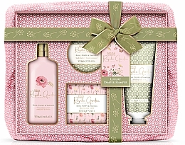 Set, 5 products - Baylis & Harding Royale Garden Rose, Poppy & Vanilla Luxury Bathing Hamper Gift Set — photo N1