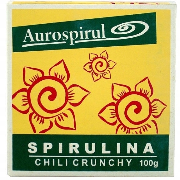 Dietary Supplement 'Spirulina + Crunchy Chili' - Moma Aurospirul Spirulina Chili Crunchy — photo N1