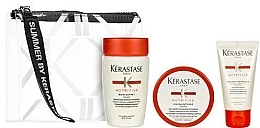 Fragrances, Perfumes, Cosmetics Set - Kerastase Nutritive For Dry Hair (sham/80ml + therm/50ml + mask/75ml + bag)