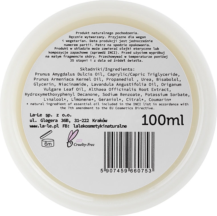 Lanoline & 15% Urea Foot Cream - La-Le Foot Cream — photo N2