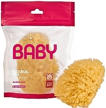 Hypoallergenic Extra Soft Kids Sponge - Suavipiel Baby Natural Sea Sponge — photo N2