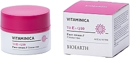 Face Cream - Bioearth Vitaminica Vit E + Q10 Face Cream — photo N1