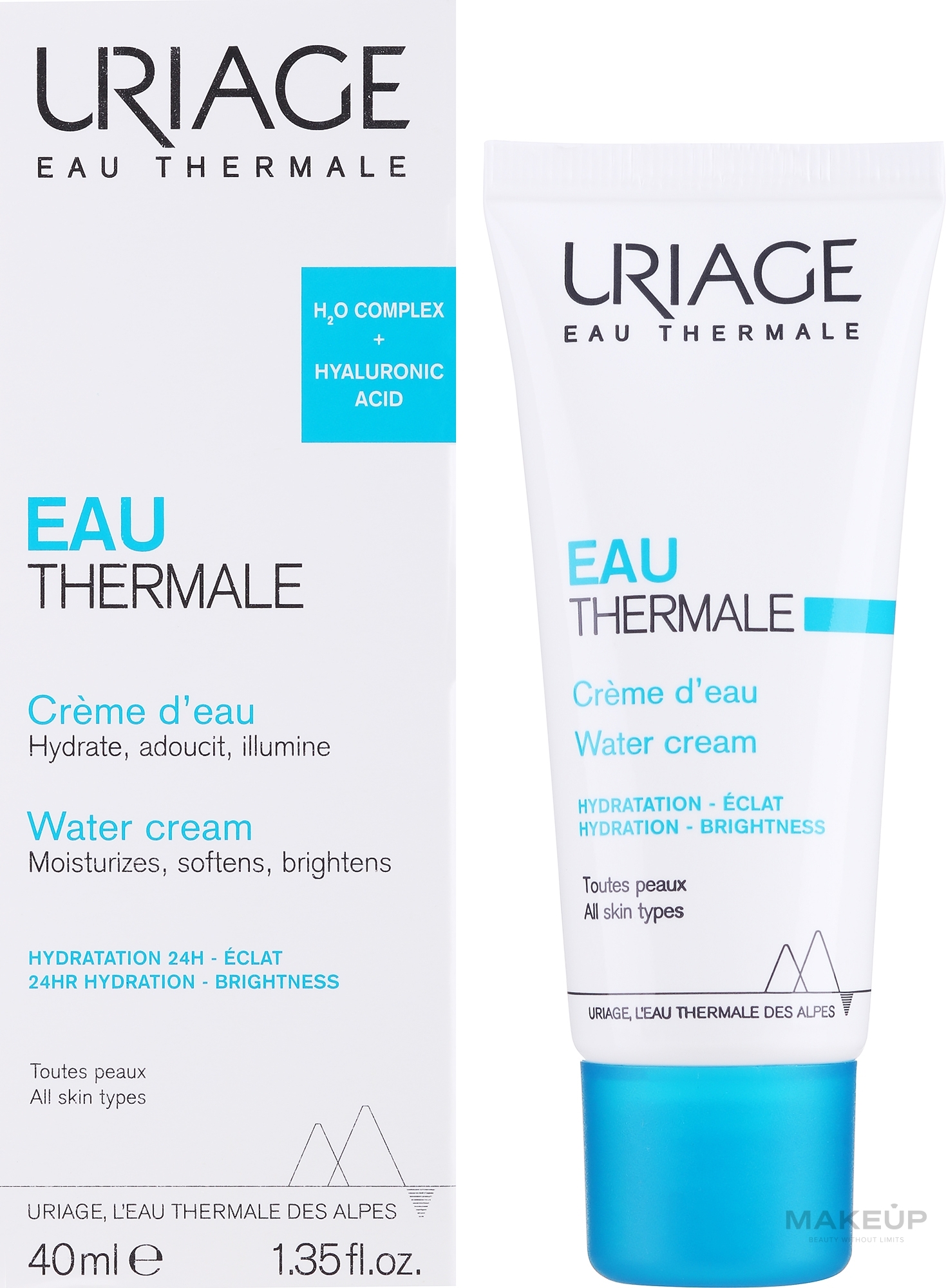 Light Moisturizing Cream - Uriage Eau Thermale Water Cream — photo 40 ml