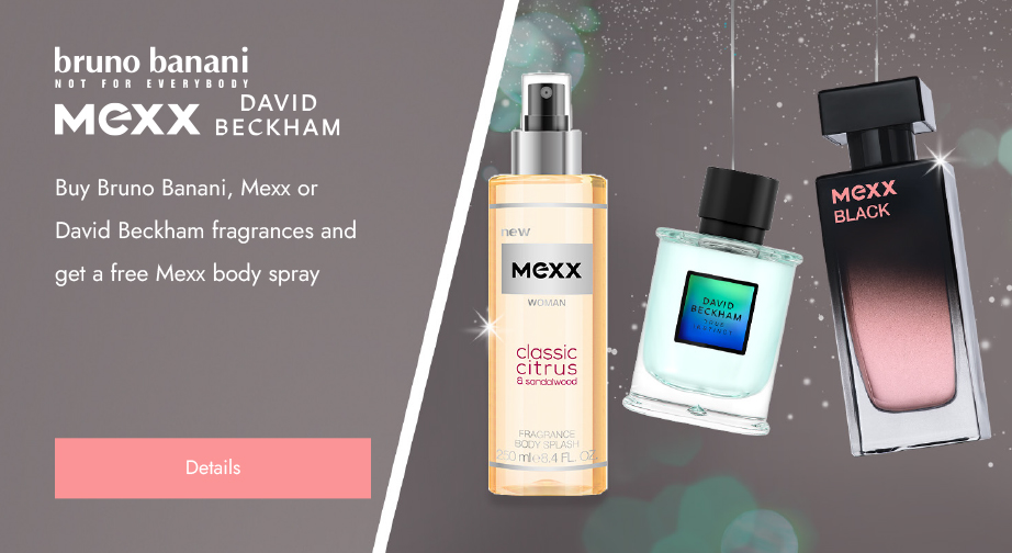 Special Offers from Bruno Banani, Mexx and David Beckham