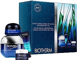 Fragrances, Perfumes, Cosmetics Set - Biotherm Blue Therapy Multi-Defender (face/cr/50ml + serum/10ml + eye/cr/5ml + cr/15/ml)