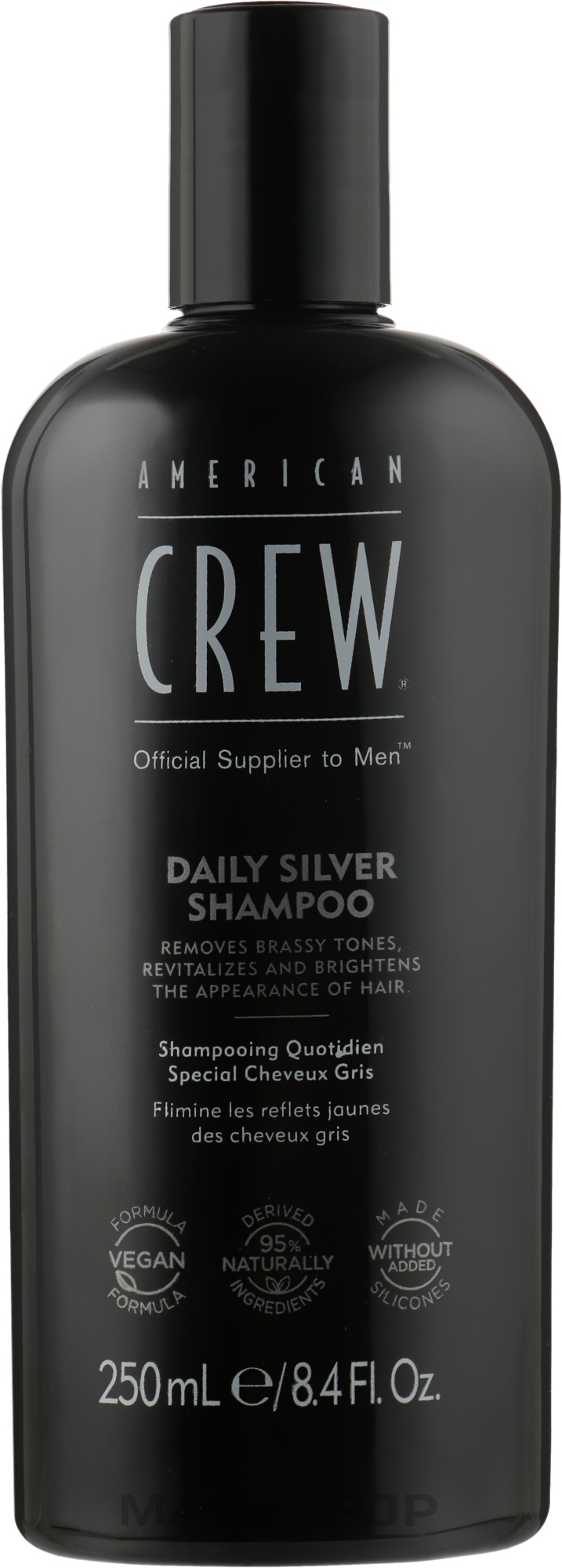 Grey Hair Shampoo - American Crew Daily Silver Shampoo — photo 250 ml