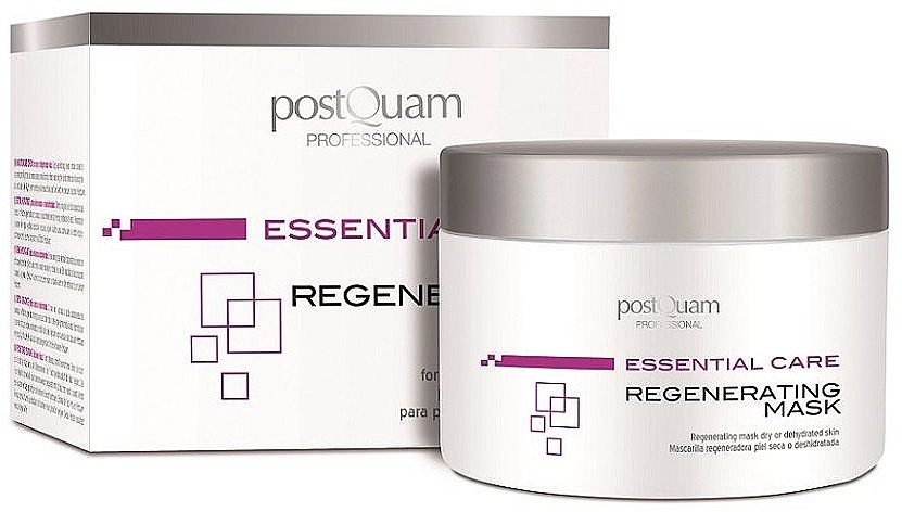 Regenerating Face Mask - PostQuam Professional Essential Care Regenerating Mask — photo N1