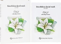 Fragrances, Perfumes, Cosmetics Sheet Mask "Italy" - Calluna Medica Italy Anti-Spot Biocellulose Facial Mask