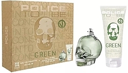 Fragrances, Perfumes, Cosmetics Police To Be Green - Set (edt/40 ml + b/lot/100 ml)