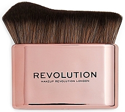 Makeup Brush - Makeup Revolution Shimmer Oil B Glow Body Blending Brush — photo N1