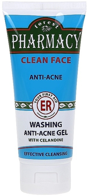 Face Cleansing Anti-Acne Celandine Gel - Forest Pharmacy Washing Anti-Acne Gel — photo N7