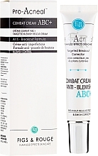 Fragrances, Perfumes, Cosmetics Face Cream - Figs & Rouge Pro-Acneal Combat Anti-Blemish ABC+ Cream