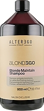 Anti-Yellow Shampoo for Bleached Hair - Alter Ego Blondego Blonde Maintain Shampoo — photo N3