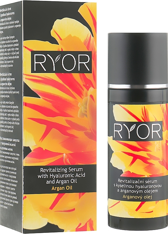 Revitalizing Serum with Hyaluronic Acid & Argan Oil - Ryor Revitalizing Serum With Hyaluronic Acid And Argan Oil — photo N2
