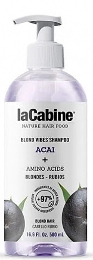 ブロンドの髪用シャンプー - La Cabine Nature Hair Food Ressurection Shampoo — photo N1