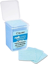Fragrances, Perfumes, Cosmetics Perforated Nail Wipes, blue - Clavier Nail Wipes