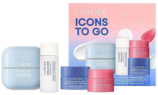 Set, 4 products - Laneige Icons To Go Set — photo N1