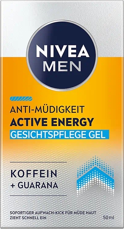 Energy Boost Face Gel - NIVEA MEN Active Energy Gel — photo N2