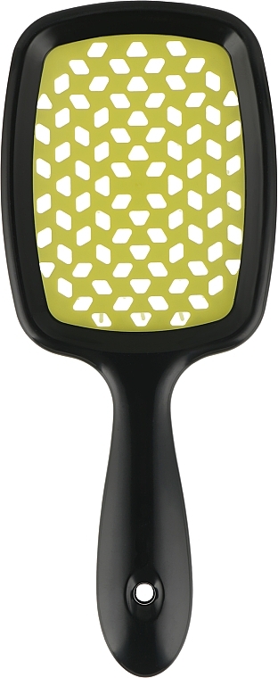 Hair Brush, black with green teeth - Kodi Professional Soft Touch Hairbrush — photo N2