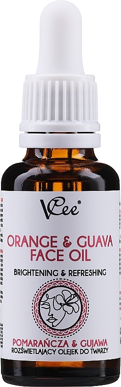 Orange & Guava Face Oil - VCee Orange & Guava Face Oil Brightening & Refreshing — photo N1