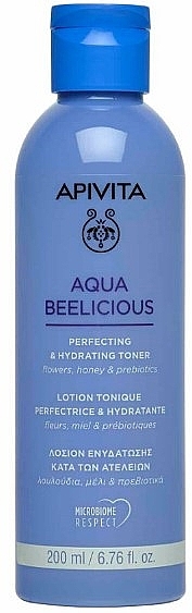 Face Toner - Apivita Aqua Beelicious Perfecting & Hydrating Toner — photo N1