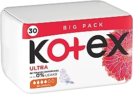 Sanitary Pads, 30pcs - Kotex Ultra Normal Quadro — photo N28