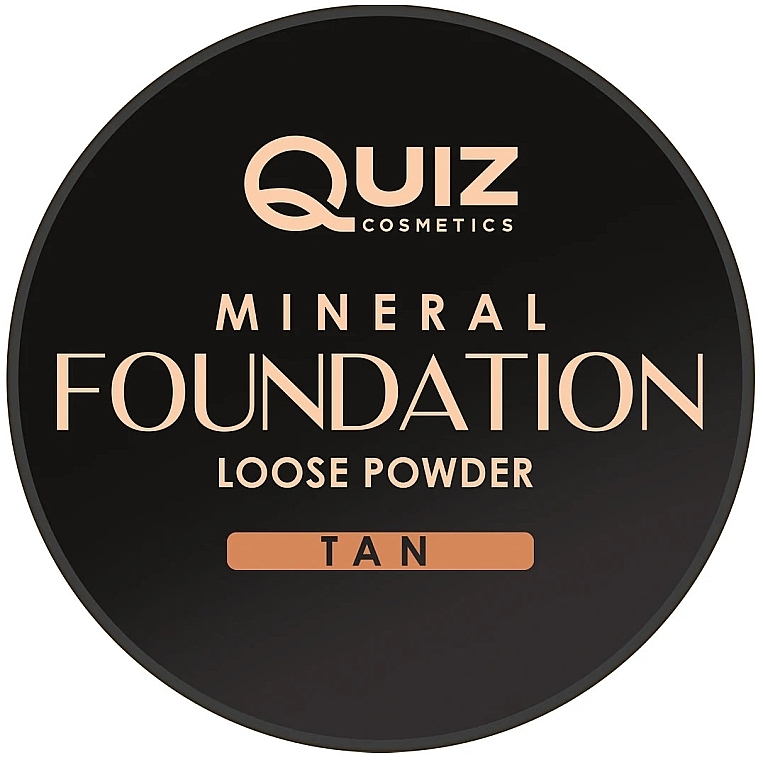 Mineral Powder - Quiz Cosmetics Mineral Foundation Loose Powder — photo N2