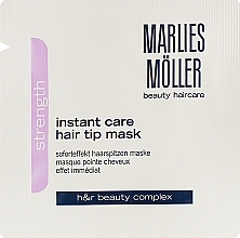 Fragrances, Perfumes, Cosmetics Instant Action Mask for Hair Ends - Marlies Moller Strength Instant Care Hair Tip Mask (prybka)