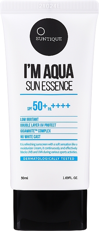 Sun Cream - Suntique I'm Aqua Sun Essence SPF 50+/PA++++ — photo N1