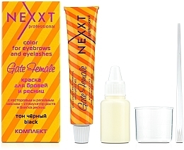 Fragrances, Perfumes, Cosmetics Brow & Lashes Dye Set - Nexxt Professional Color Cream For Eyebrows and Eyelashes Gate Female