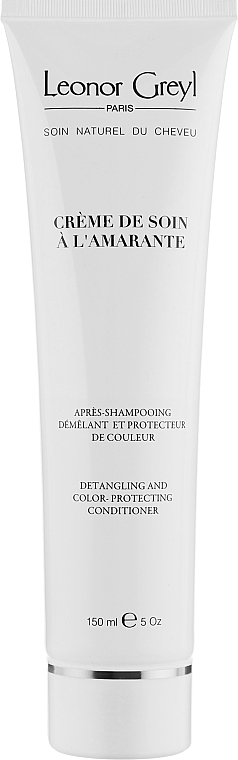 Hair Color Preserving Amaranth Cream-Conditioner - Leonor Greyl Specific Conditioning Masks Creme De Soin A L'amarante — photo N1