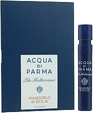 Fragrances, Perfumes, Cosmetics Acqua Di Parma Blu Mediterraneo Mandorlo Di Sicilia - Eau de Toilette (sample)