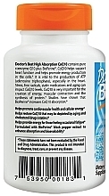 High Absorption Coenzyme Q10 - Doctor's Best High Absorption CoQ10 with BioPerine, 100 mg, 120 Softgels — photo N14