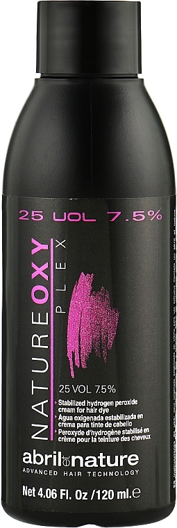 Hair Oxidizer 7.5% 25 VOL - Abril Et Nature Oxy Plex Hydrogen Peroxide Cream — photo N2