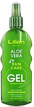 Fragrances, Perfumes, Cosmetics Soothing Aloe Vera Gel - Lilien Aftersun Aloe Vera Gel