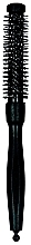 Fragrances, Perfumes, Cosmetics Aluminum Thermal Brush with Thermonylon Bristles, black, d16mm - 3ME Maestri Carbon