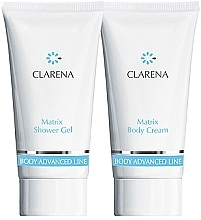 Fragrances, Perfumes, Cosmetics Set - Clarena Matrix Clarena (sh/gel/30ml + body/chr/30ml)