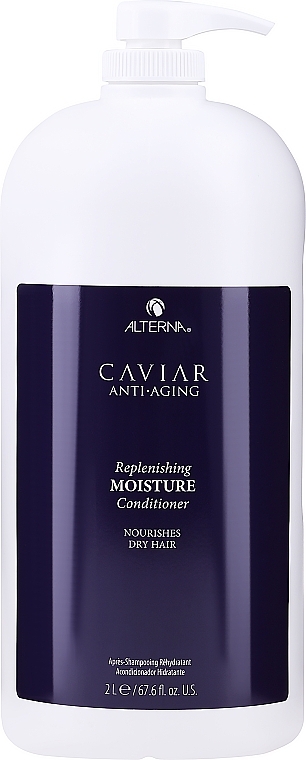Moisturizing Caviar Hair Conditioner - Alterna Caviar Anti-Aging Replenishing Moisture Conditioner — photo N7