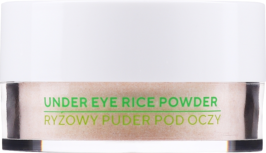 Loose Rice Eye Powder - Ecocera Under Eye Rice Powder — photo N1