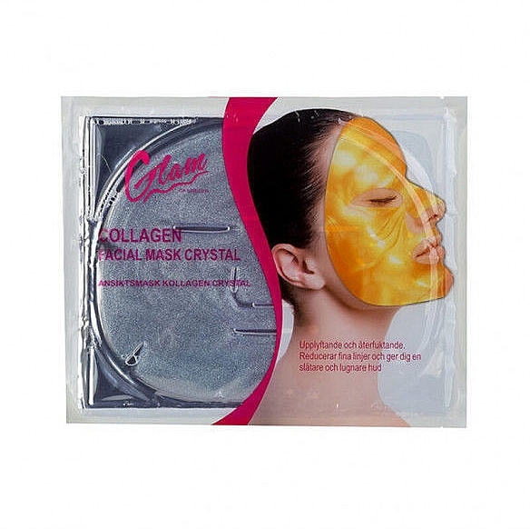 Collagen Face Mask - Glam Of Sweden Collagen Facial Mask Crystal — photo N2