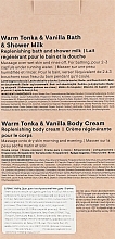 Warm Tonka & Vanilla Bath & Body Duo - Elemis Warm Tonka & Vanilla Body Duo (b/milk/300ml + b/cr/100ml) — photo N3