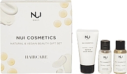 Fragrances, Perfumes, Cosmetics Set - NUI Cosmetics Natural & Vegan Haircare Rescue Set (shm/30ml + h/cond/30ml + h/mask/50ml)