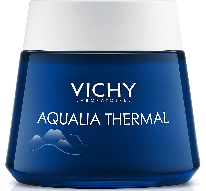 Deep Moisturizing Cream Gel - Vichy Aqualia Thermal Night SPA — photo N1