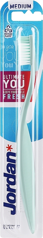 Ultimate You Toothbrush, medium, mint - Jordan Ultimate You Medium — photo N1