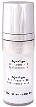 Fragrances, Perfumes, Cosmetics Face Cream with Hyaluronic Acid - Hagina Cosmetic Age-Bye 24H Cream