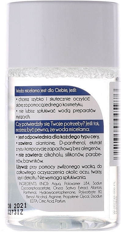 Micellar Makeup Remover - Delia Micellar Liquid Makeup Remover — photo N4